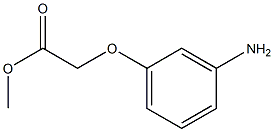 methyl (3-aminophenoxy)acetate Struktur