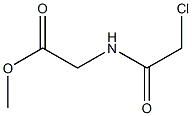 methyl 2-(2-chloroacetamido)acetate Struktur