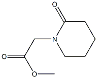 methyl 2-(2-oxopiperidin-1-yl)acetate Struktur