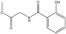 methyl 2-[(2-hydroxyphenyl)formamido]acetate Struktur