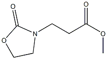 methyl 3-(2-oxo-1,3-oxazolidin-3-yl)propanoate Struktur