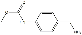 methyl N-[4-(aminomethyl)phenyl]carbamate Struktur