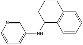 N-(1,2,3,4-tetrahydronaphthalen-1-yl)pyridin-3-amine Struktur