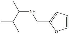 N-(1,2-dimethylpropyl)-N-(2-furylmethyl)amine Struktur