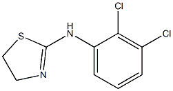 N-(2,3-dichlorophenyl)-4,5-dihydro-1,3-thiazol-2-amine Struktur