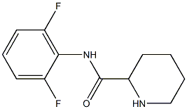 N-(2,6-difluorophenyl)piperidine-2-carboxamide Struktur