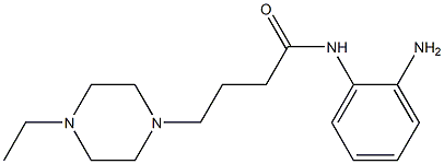 N-(2-aminophenyl)-4-(4-ethylpiperazin-1-yl)butanamide Struktur