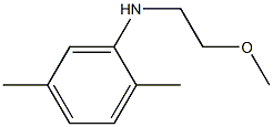 N-(2-methoxyethyl)-2,5-dimethylaniline Struktur