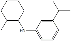 N-(2-methylcyclohexyl)-3-(propan-2-yl)aniline Struktur