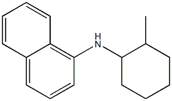 N-(2-methylcyclohexyl)naphthalen-1-amine Struktur