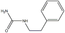 N-(2-phenylethyl)urea Struktur