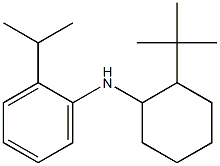 N-(2-tert-butylcyclohexyl)-2-(propan-2-yl)aniline Struktur