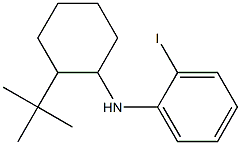 N-(2-tert-butylcyclohexyl)-2-iodoaniline Struktur