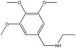 N-(3,4,5-trimethoxybenzyl)ethanamine Struktur