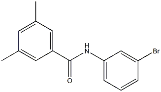 N-(3-bromophenyl)-3,5-dimethylbenzamide Struktur