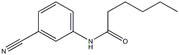 N-(3-cyanophenyl)hexanamide Struktur