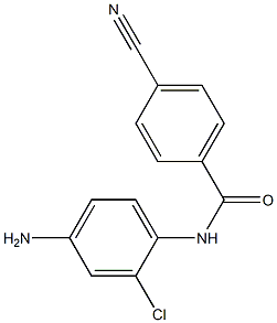 N-(4-amino-2-chlorophenyl)-4-cyanobenzamide Struktur