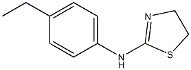 N-(4-ethylphenyl)-4,5-dihydro-1,3-thiazol-2-amine Struktur