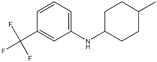 N-(4-methylcyclohexyl)-3-(trifluoromethyl)aniline Struktur