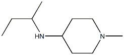 N-(butan-2-yl)-1-methylpiperidin-4-amine Struktur