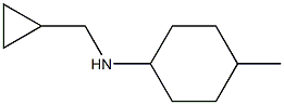 N-(cyclopropylmethyl)-4-methylcyclohexan-1-amine Struktur