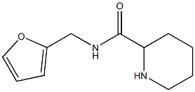 N-(furan-2-ylmethyl)piperidine-2-carboxamide Struktur