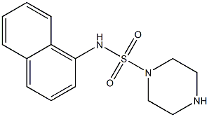 N-(naphthalen-1-yl)piperazine-1-sulfonamide Struktur