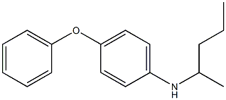 N-(pentan-2-yl)-4-phenoxyaniline Struktur