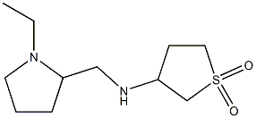 N-[(1-ethylpyrrolidin-2-yl)methyl]tetrahydrothiophen-3-amine 1,1-dioxide Struktur