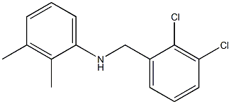 N-[(2,3-dichlorophenyl)methyl]-2,3-dimethylaniline Struktur