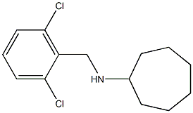 N-[(2,6-dichlorophenyl)methyl]cycloheptanamine Struktur