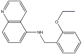 N-[(2-ethoxyphenyl)methyl]quinolin-5-amine Struktur