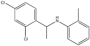 N-[1-(2,4-dichlorophenyl)ethyl]-2-methylaniline Struktur