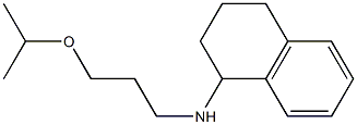 N-[3-(propan-2-yloxy)propyl]-1,2,3,4-tetrahydronaphthalen-1-amine Struktur