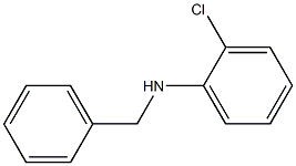 N-benzyl-2-chloroaniline Struktur