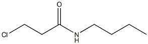 N-butyl-3-chloropropanamide Struktur