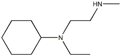 N-ethyl-N-[2-(methylamino)ethyl]cyclohexanamine Struktur