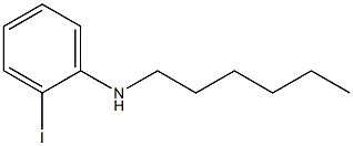 N-hexyl-2-iodoaniline Struktur