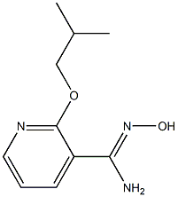 N'-hydroxy-2-isobutoxypyridine-3-carboximidamide Struktur