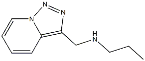 propyl({[1,2,4]triazolo[3,4-a]pyridin-3-ylmethyl})amine Struktur