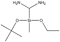 Dimethyldiaminomethylmethyldiethoxysilane Struktur