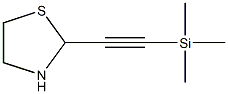 Thiazolidine,  2-[2-(trimethylsilyl)ethynyl]- Struktur