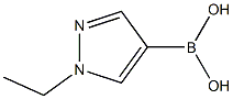 1-Ethyl-1H-pyrazole-4-boronic  acid Struktur