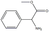 methyl amino(phenyl)acetate Struktur