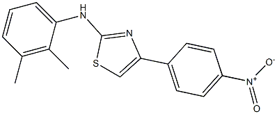 2-(2,3-dimethylanilino)-4-{4-nitrophenyl}-1,3-thiazole Struktur