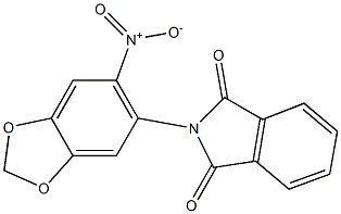 2-{6-nitro-1,3-benzodioxol-5-yl}-1H-isoindole-1,3(2H)-dione Struktur