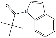 1-(2,2-dimethylpropanoyl)-1H-indole Struktur