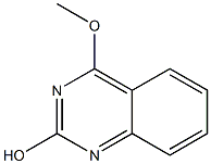 4-methoxy-2-quinazolinol Struktur