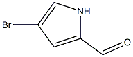 4-bromo-1H-pyrrole-2-carbaldehyde Struktur