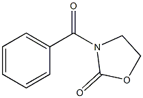 3-benzoyl-1,3-oxazolidin-2-one Struktur